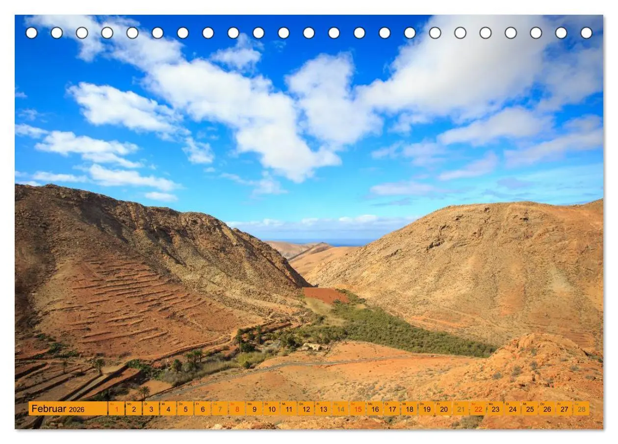Bild: 9783516147681 | Fuerteventura (Tischkalender 2026 DIN A5 quer), CALVENDO...
