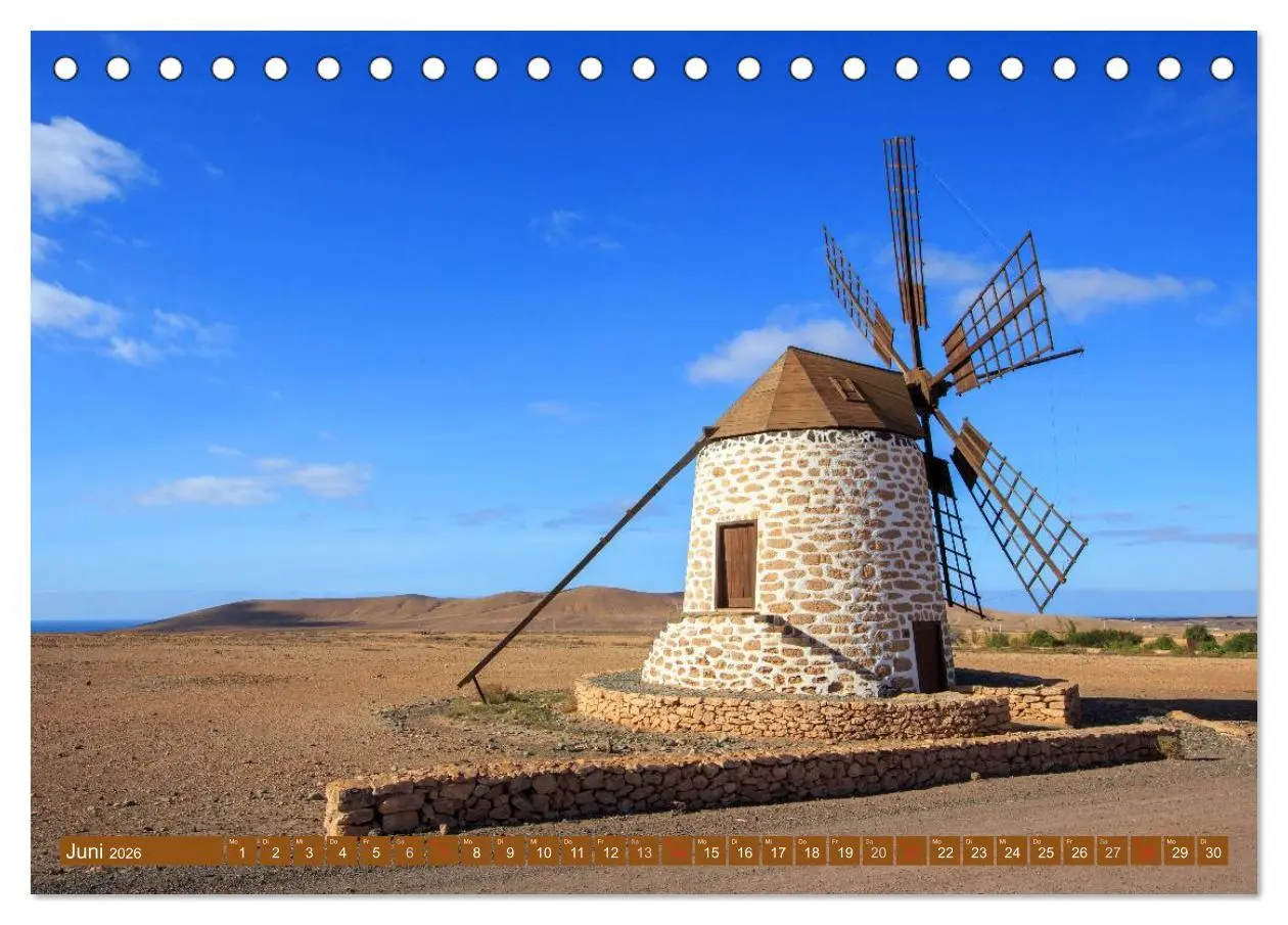 Bild: 9783516147681 | Fuerteventura (Tischkalender 2026 DIN A5 quer), CALVENDO...