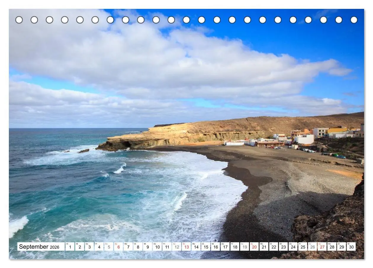 Bild: 9783516147681 | Fuerteventura (Tischkalender 2026 DIN A5 quer), CALVENDO...