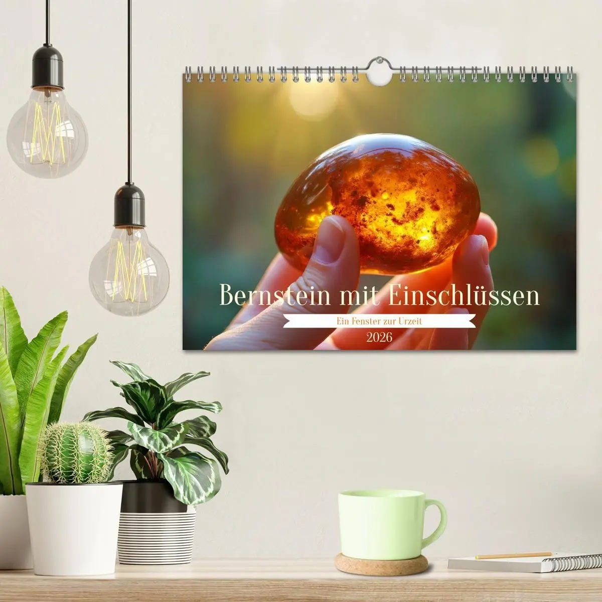 Bild: 9783516697681 | Bernstein mit Einschlüssen (Wandkalender 2026 DIN A4 quer),...