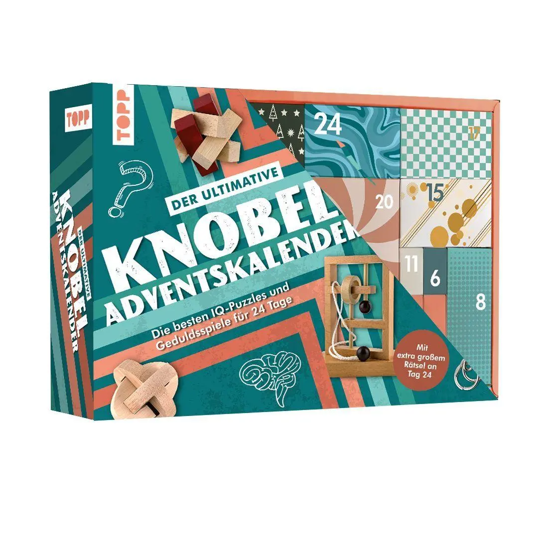 Cover: 4007742187781 | Der ultimative Knobelspiel-Adventskalender - Die besten IQ-Puzzles...