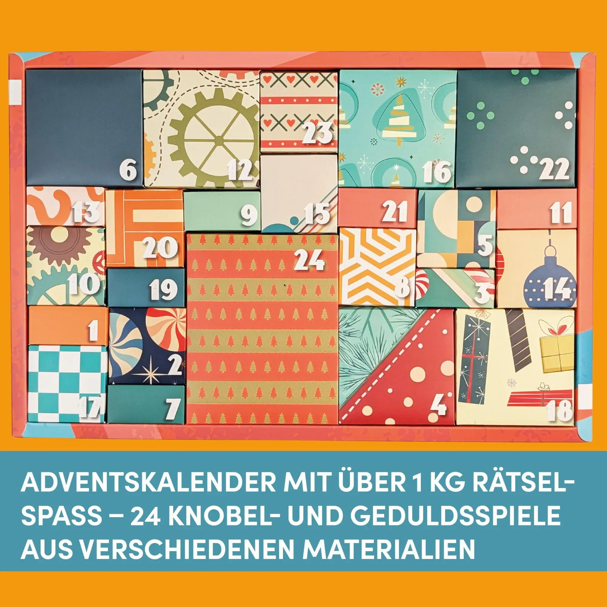 Bild: 4007742187781 | Der ultimative Knobelspiel-Adventskalender - Die besten IQ-Puzzles...