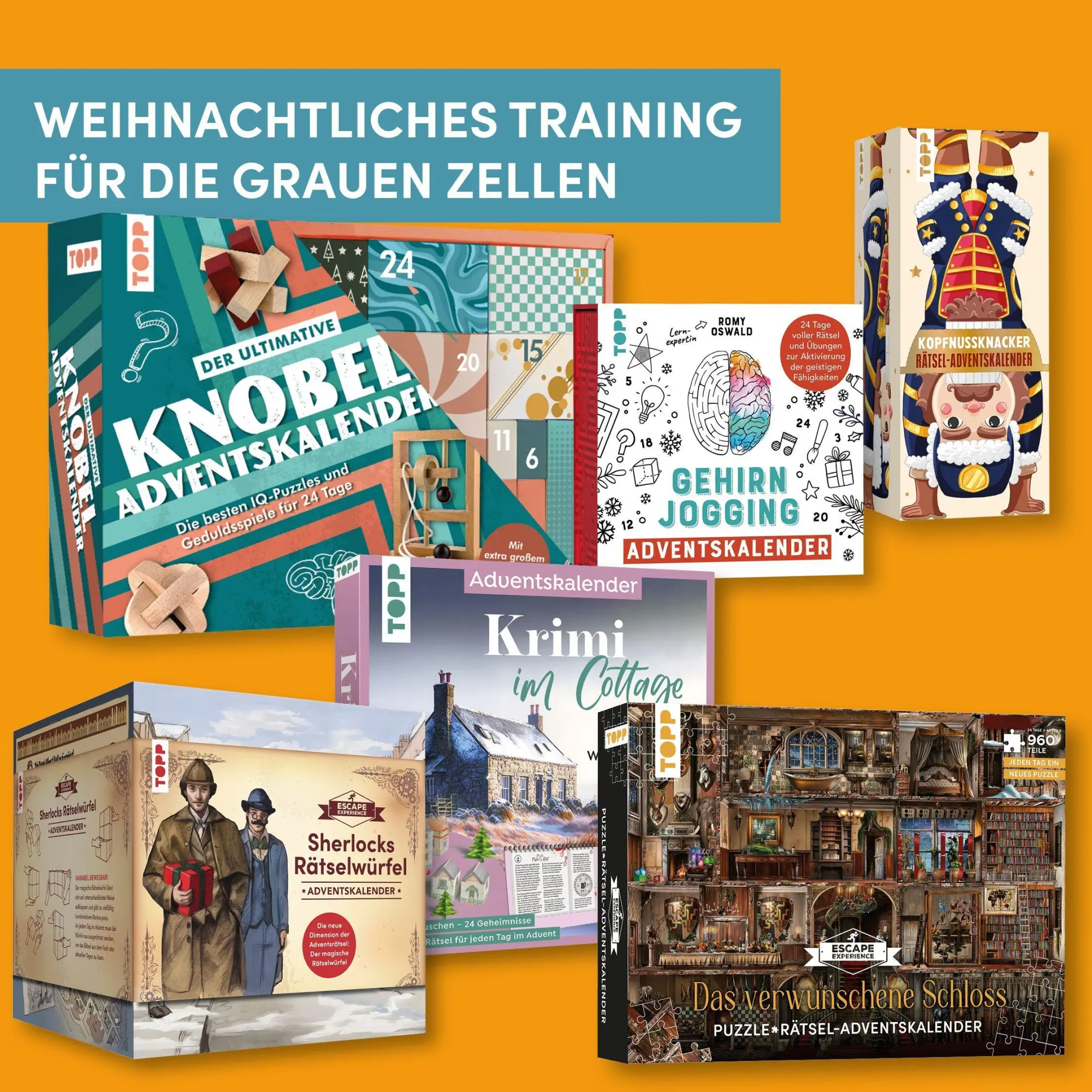Bild: 4007742187781 | Der ultimative Knobelspiel-Adventskalender - Die besten IQ-Puzzles...