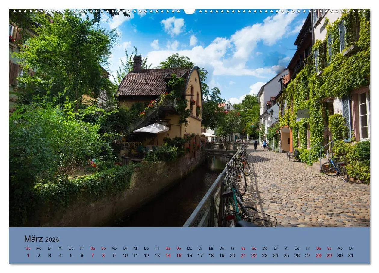 Bild: 9783457737781 | Wundervolles Freiburg (hochwertiger Premium Wandkalender 2026 DIN...