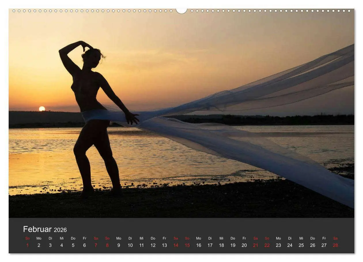 Bild: 9783457807781 | Aktfotografie am Meer (Wandkalender 2026 DIN A2 quer), CALVENDO...
