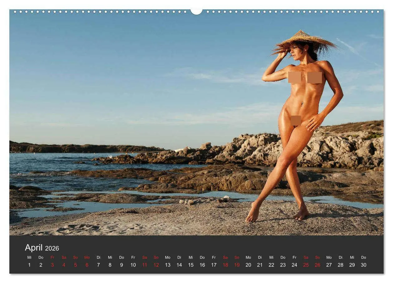 Bild: 9783457807781 | Aktfotografie am Meer (Wandkalender 2026 DIN A2 quer), CALVENDO...