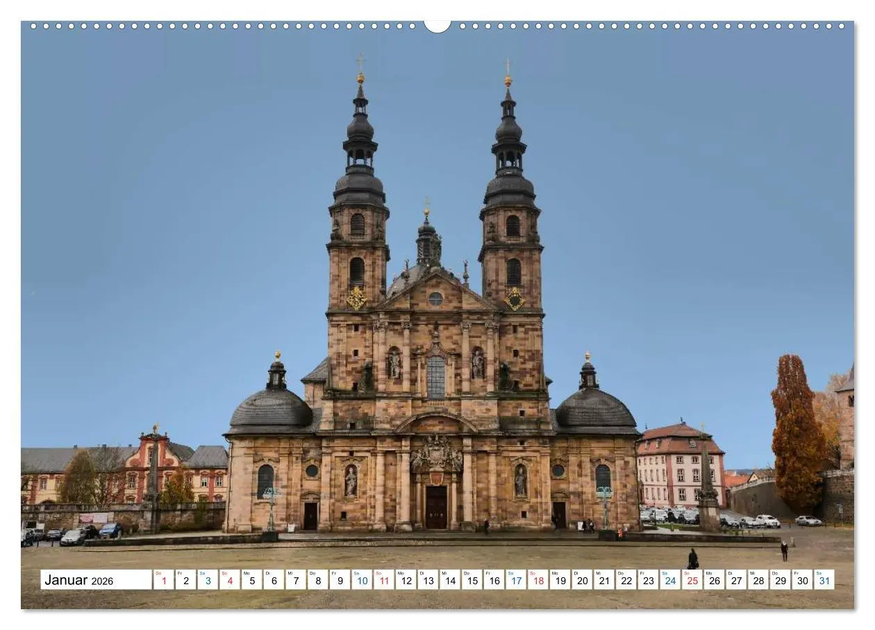 Bild: 9783457977781 | Fulda - die Barockstadt (Wandkalender 2026 DIN A2 quer), CALVENDO...