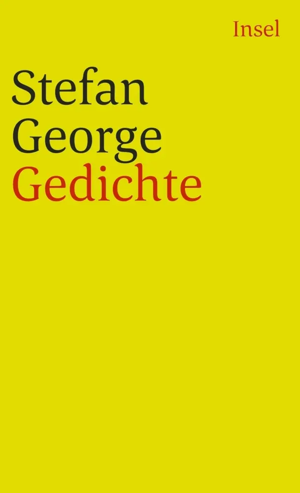 Cover: 9783458347781 | Gedichte | Stefan George | Taschenbuch | 256 S. | Deutsch | 2010