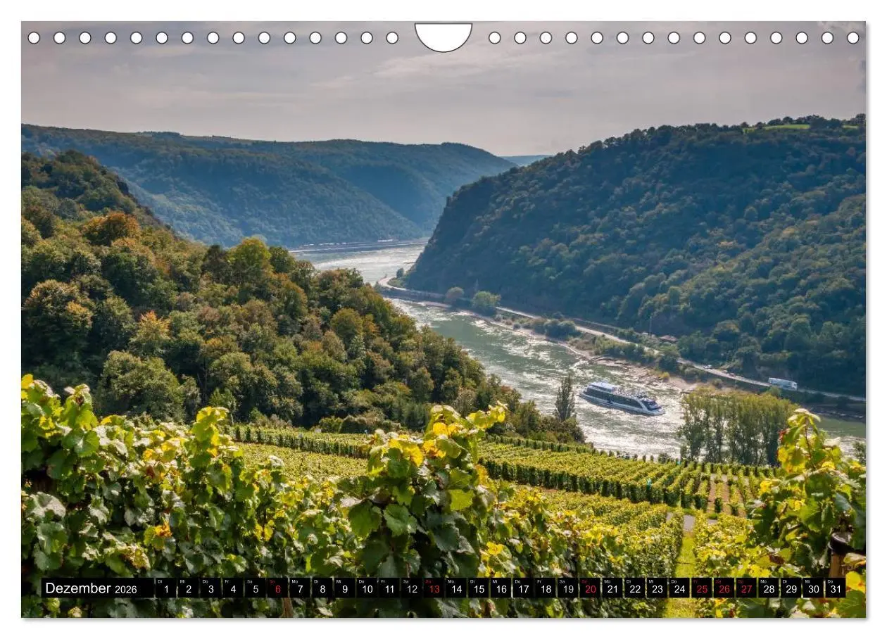Bild: 9783516137781 | Rheinsteig Impressionen III (Wandkalender 2026 DIN A4 quer),...
