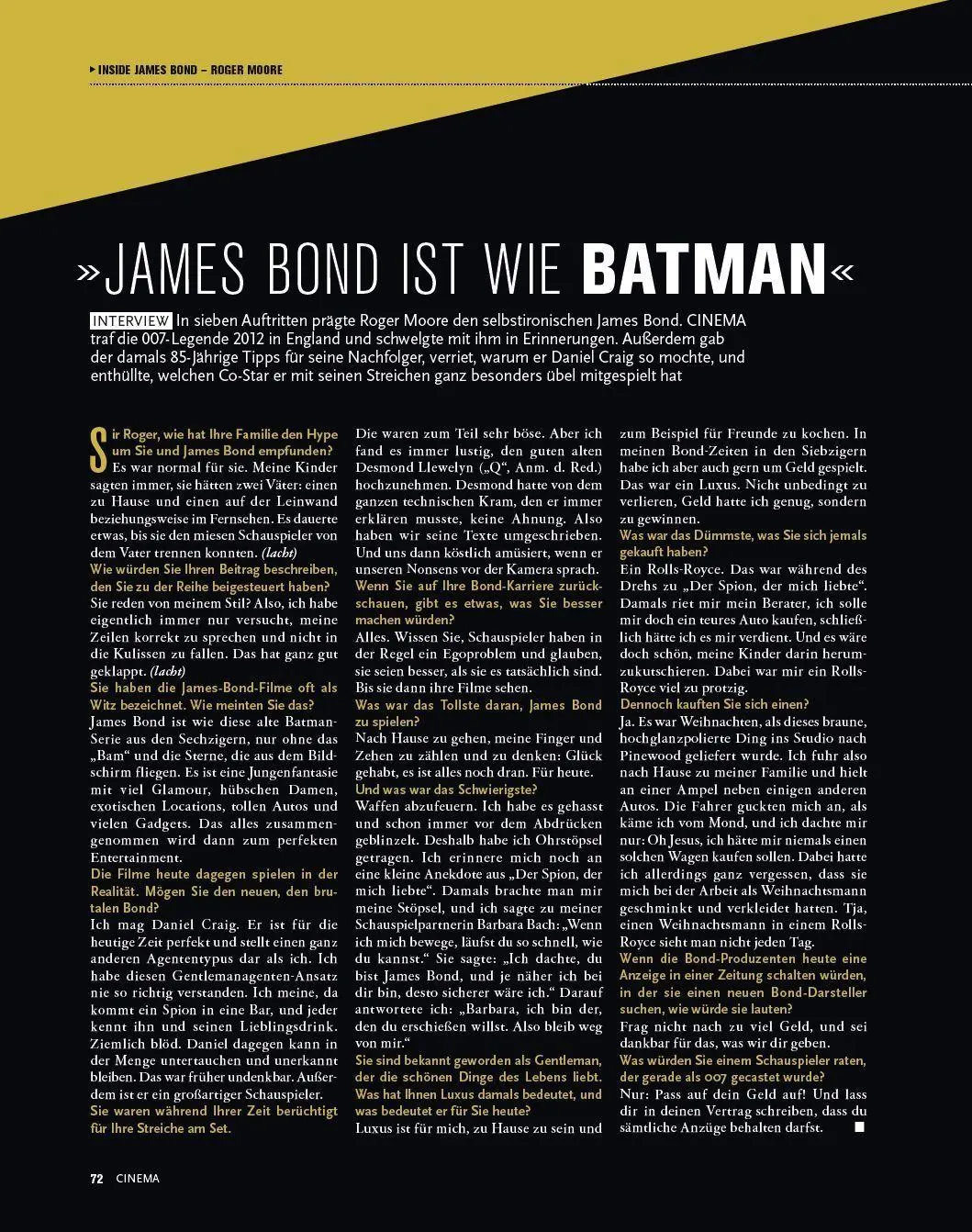 Bild: 9783833247781 | Cinema präsentiert: Inside James Bond (Erweiterte Neuausgabe) | Buch