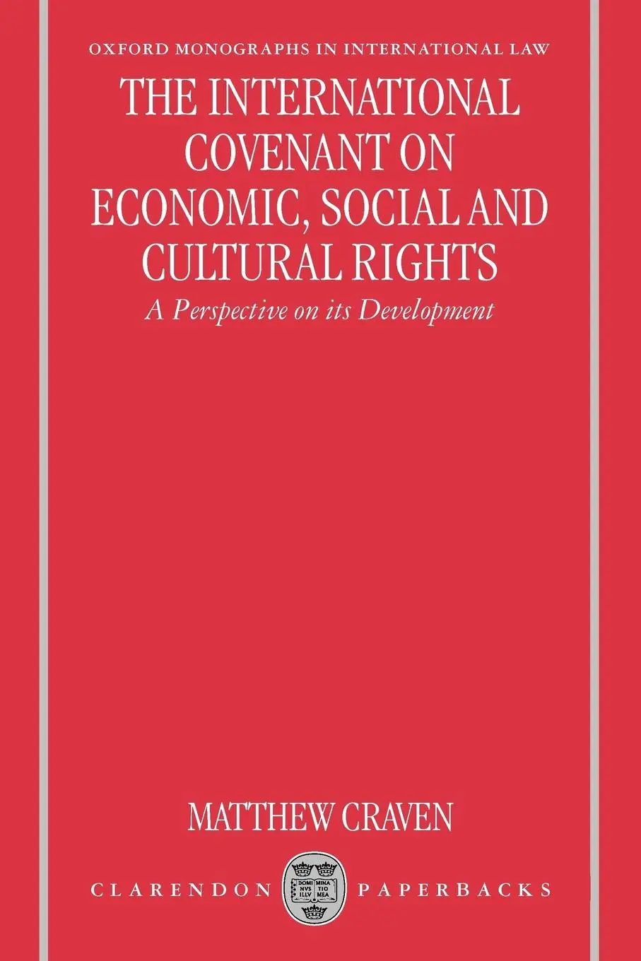 Cover: 9780198267881 | The International Covenant on Economic, Social, and Cultural Rights