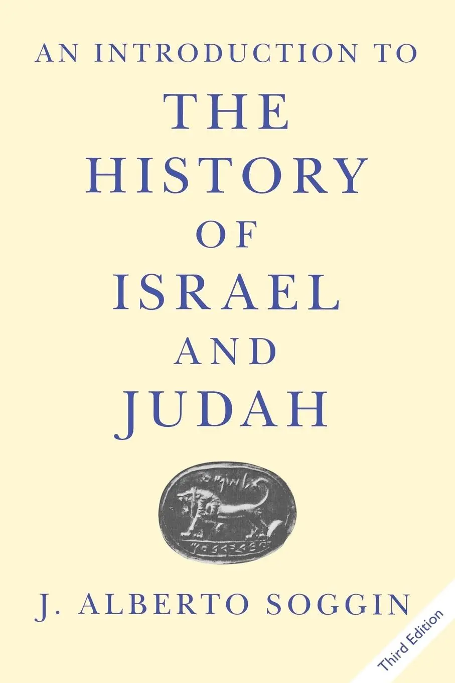 Cover: 9780334027881 | An Introduction to the History of Israel and Judah | J. Alberto Soggin