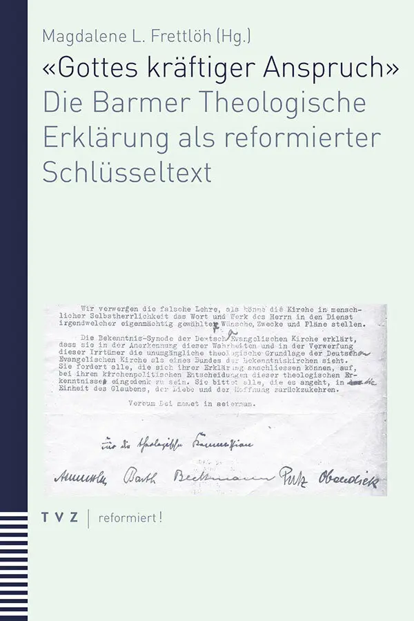 Cover: 9783290177881 | 'Gottes kräftiger Anspruch' | Magdalene L. Frettlöh | Taschenbuch