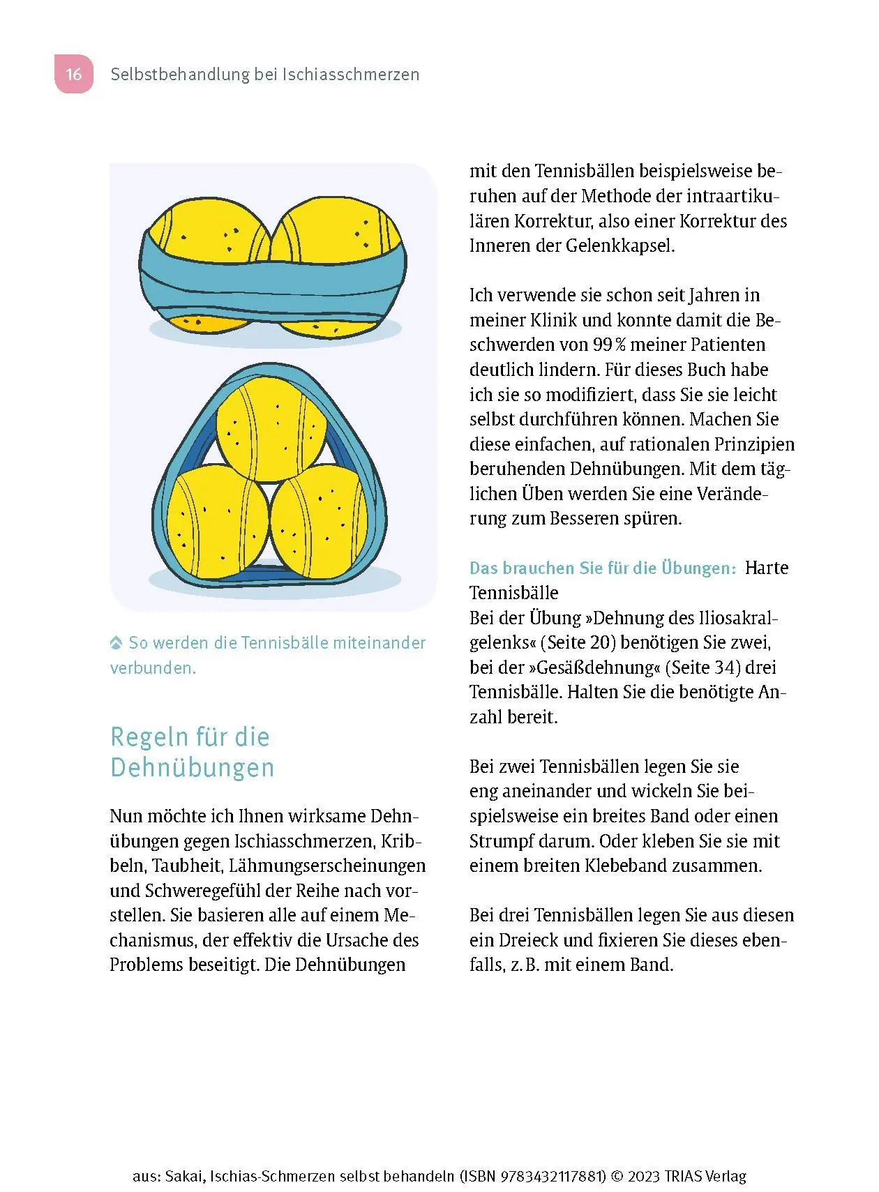 Bild: 9783432117881 | Ischias-Schmerzen selbst behandeln | Shintaro Sakai | Taschenbuch