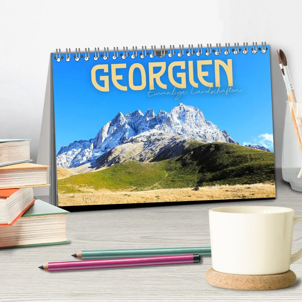 Bild: 9783457417881 | Georgien - Einmalige Landschaften (Tischkalender 2026 DIN A5 quer),...
