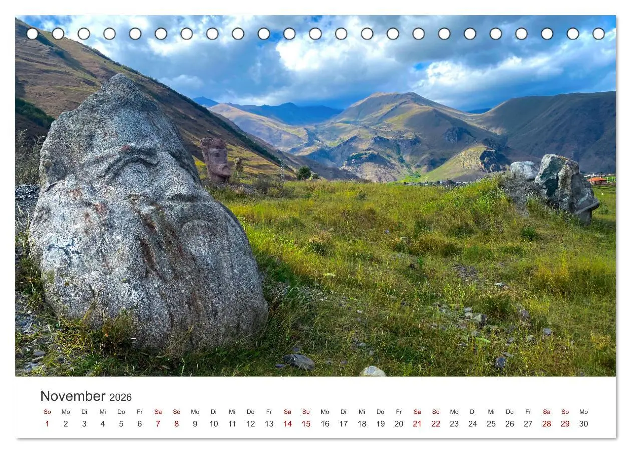 Bild: 9783457417881 | Georgien - Einmalige Landschaften (Tischkalender 2026 DIN A5 quer),...