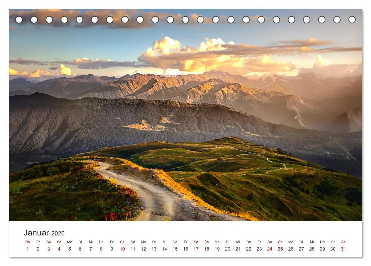 Bild: 9783457417881 | Georgien - Einmalige Landschaften (Tischkalender 2026 DIN A5 quer),...