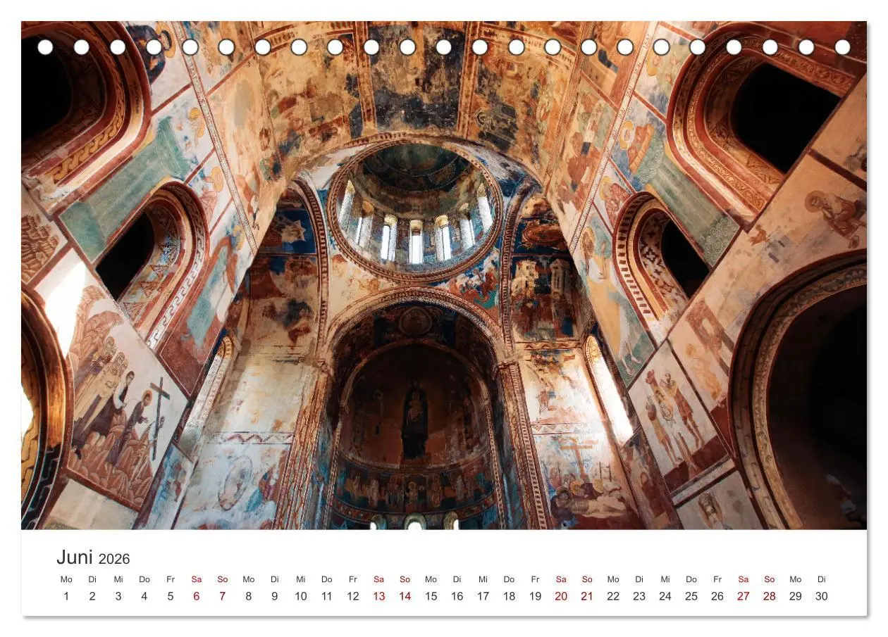 Bild: 9783457417881 | Georgien - Einmalige Landschaften (Tischkalender 2026 DIN A5 quer),...