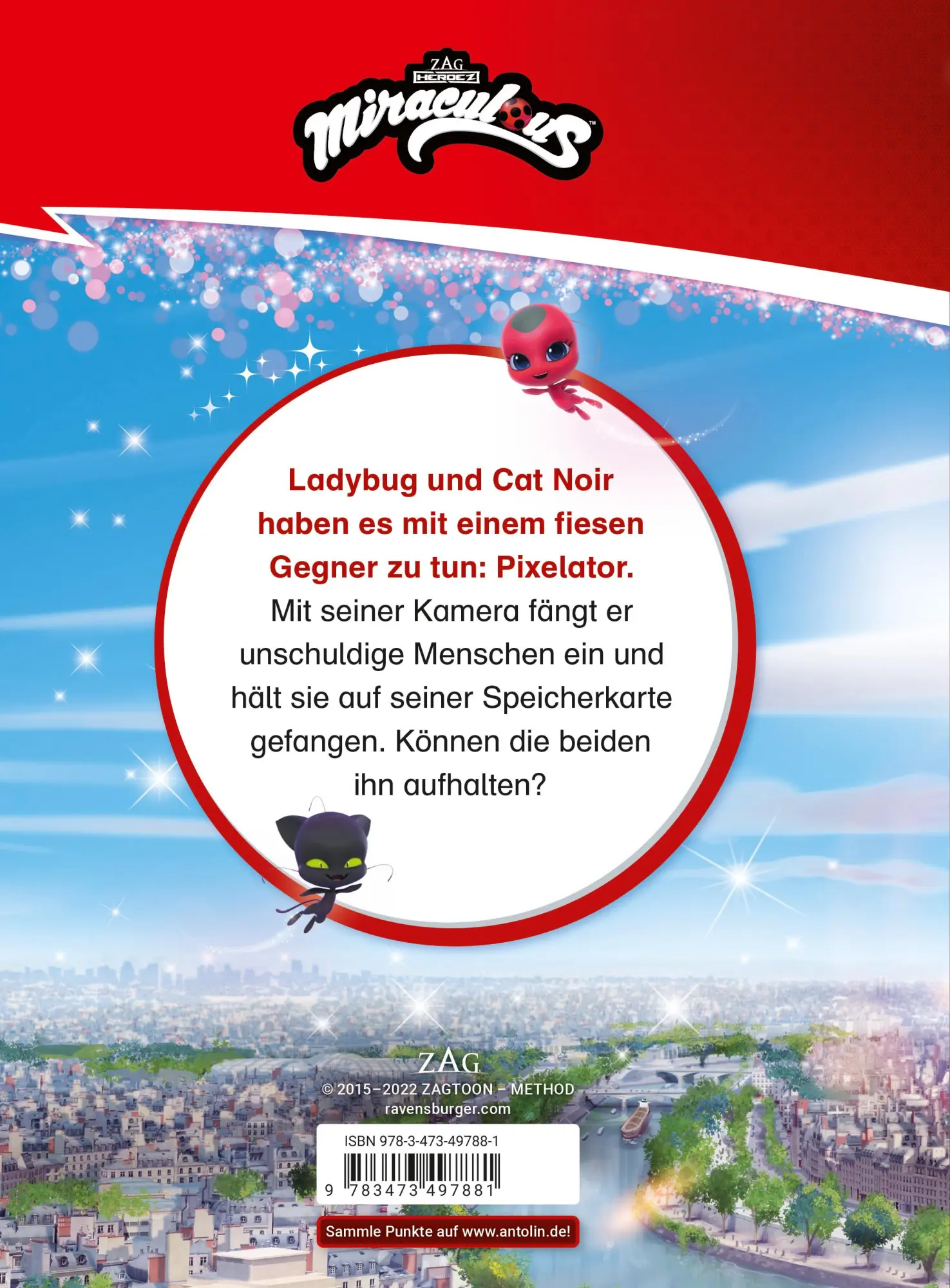Rückseite: 9783473497881 | Miraculous - Der Superfan - Das Erstlesebuch zur Serie | Anne Scheller