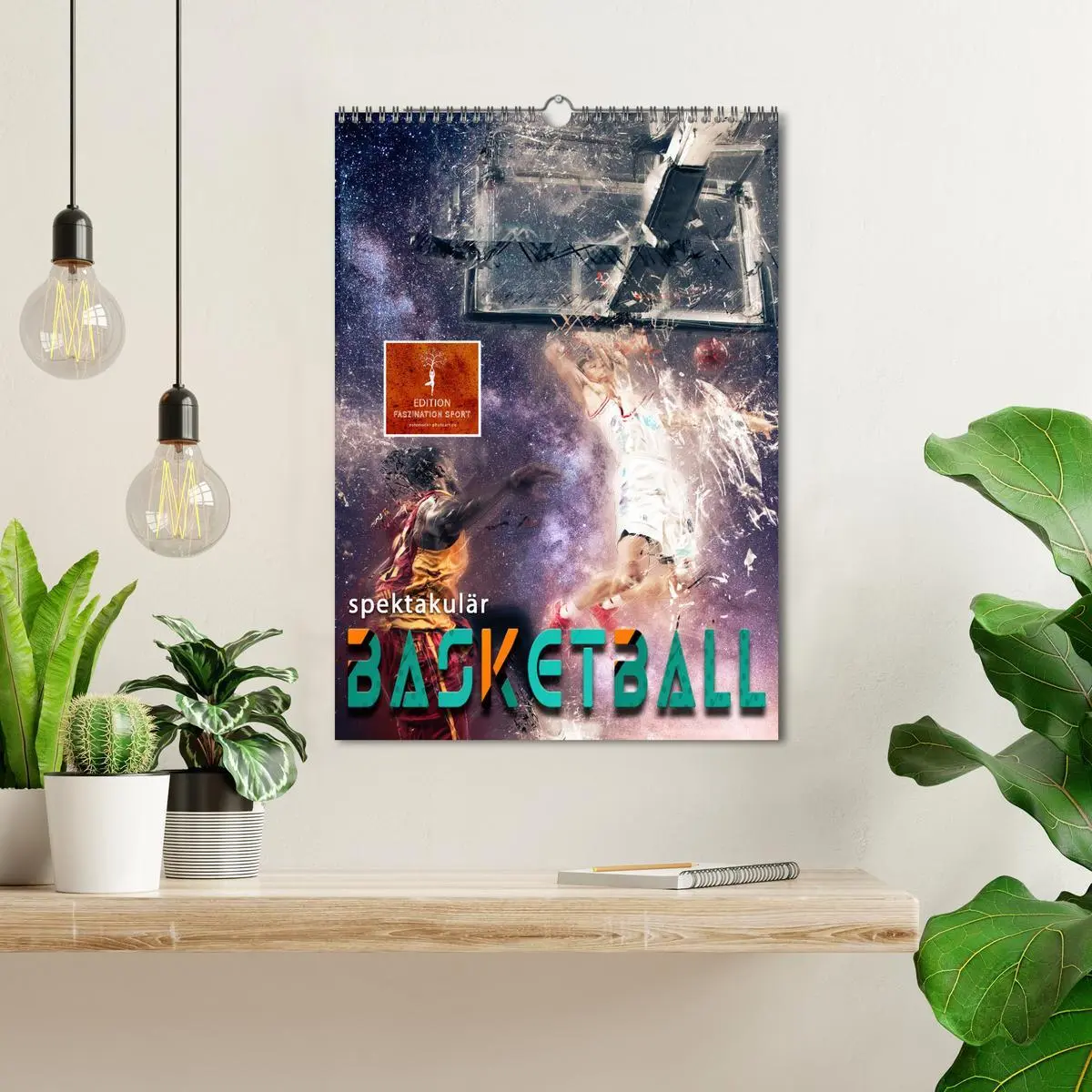Bild: 9783516367881 | Basketball spektakulär (Wandkalender 2026 DIN A3 hoch), CALVENDO...
