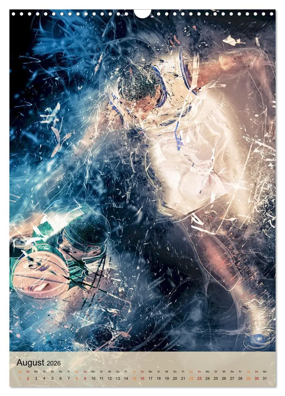Bild: 9783516367881 | Basketball spektakulär (Wandkalender 2026 DIN A3 hoch), CALVENDO...