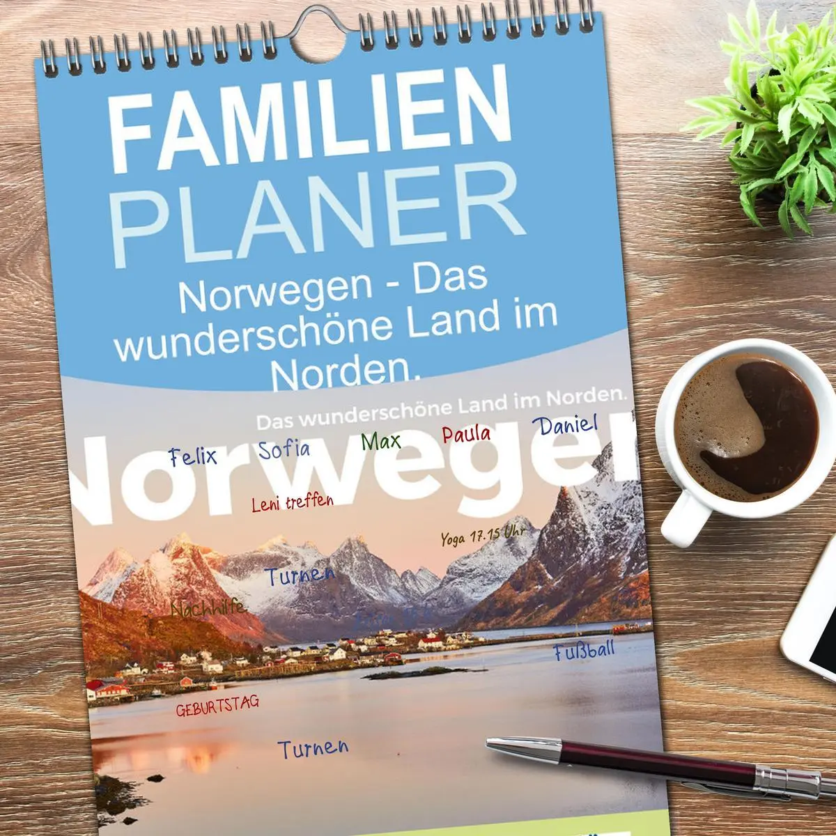 Bild: 9783516507881 | Familienplaner 2026 - Norwegen - Das wunderschöne Land im Norden....