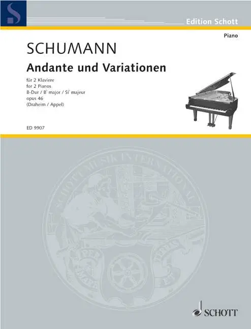 Cover: 9783795797881 | Andante &amp; Variationen Opus 46 2P. | Robert Schumann | Buch | Deutsch