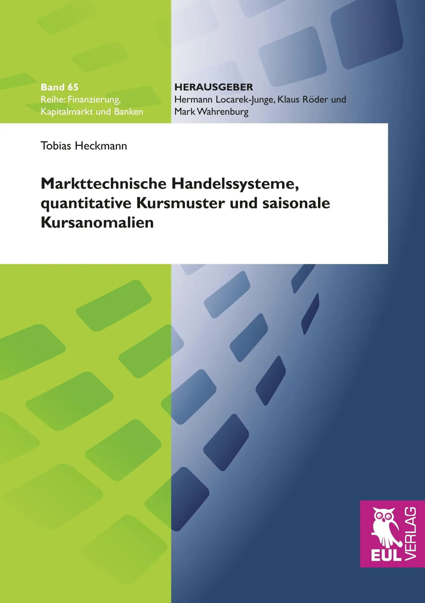 Cover: 9783899367881 | Markttechnische Handelssysteme, quantitative Kursmuster und... Cover: 9783899367881 | Markttechnische Handelssysteme, quantitative Kursmuster und...
