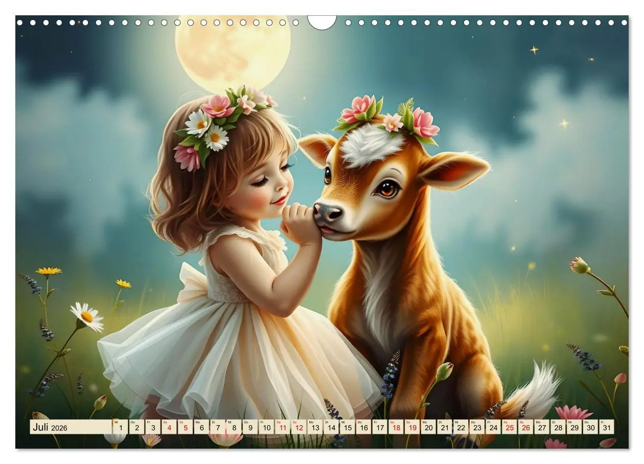 Bild: 9783457337981 | Freundschaften ohne Worte (Wandkalender 2026 DIN A3 quer), CALVENDO...