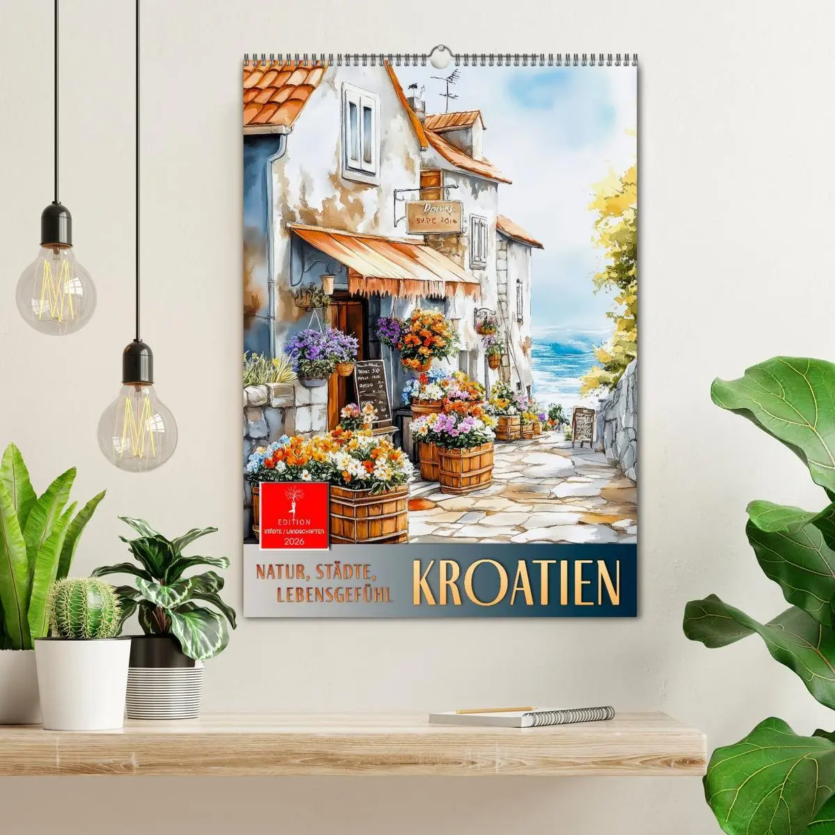 Bild: 9783457647981 | Kroatien - Natur, Städte, Lebensgefühl (Wandkalender 2026 DIN A2...
