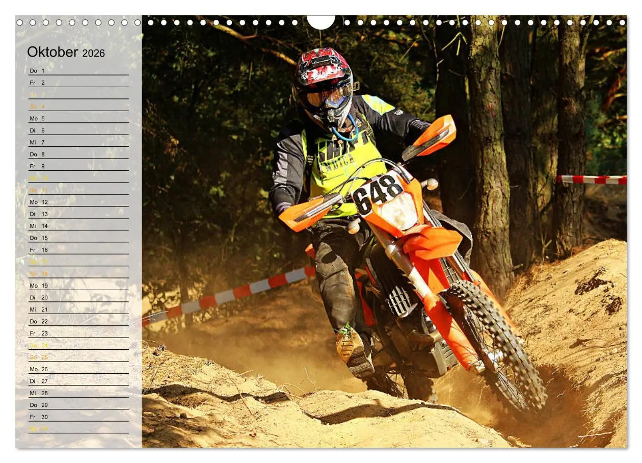 Bild: 9783457887981 | Motocross - tollkühne Kerle (Wandkalender 2026 DIN A3 quer),...