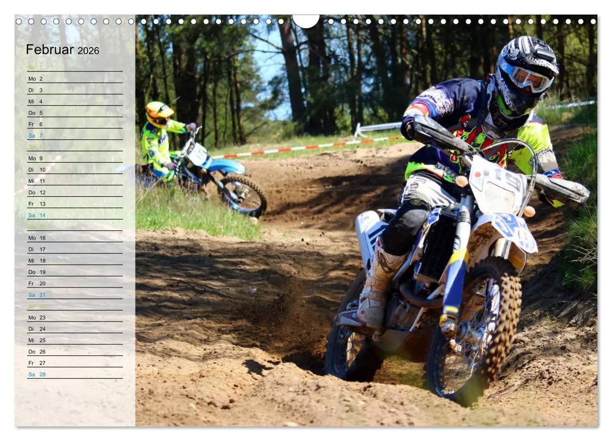 Bild: 9783457887981 | Motocross - tollkühne Kerle (Wandkalender 2026 DIN A3 quer),...