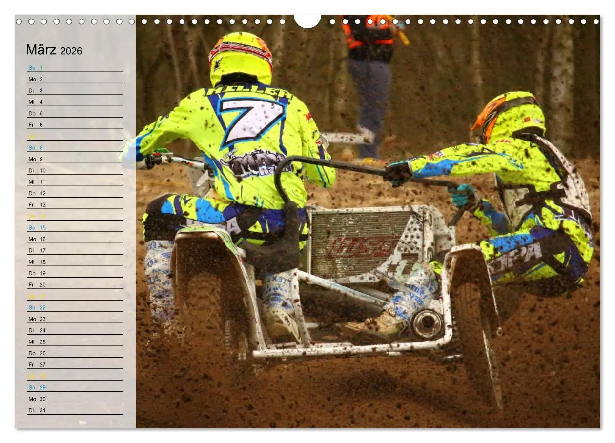 Bild: 9783457887981 | Motocross - tollkühne Kerle (Wandkalender 2026 DIN A3 quer),...