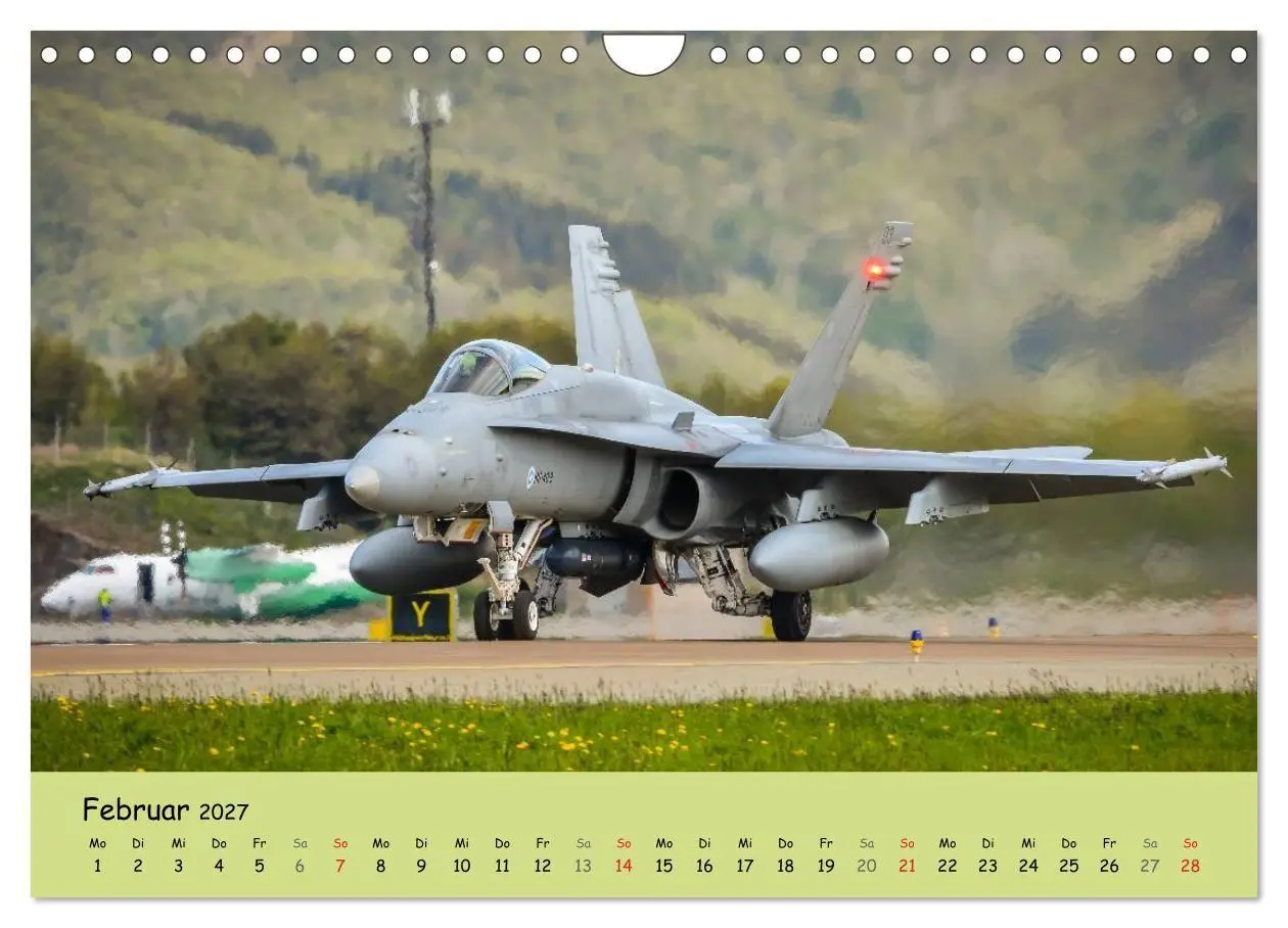 Bild: 9783569997981 | Luftüberlegenheit - Kampfjets in Aktion (Wandkalender 2027 DIN A4...