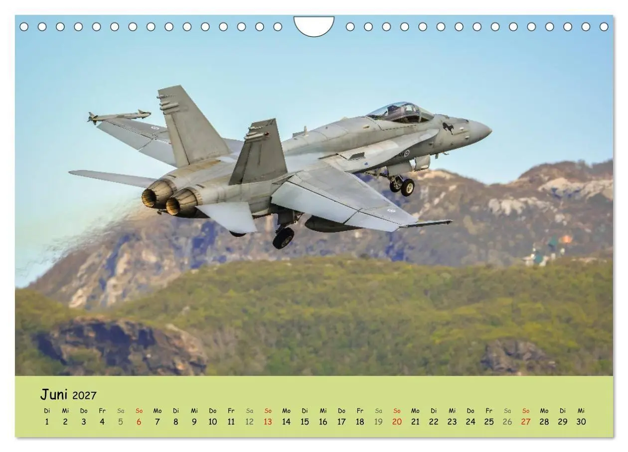 Bild: 9783569997981 | Luftüberlegenheit - Kampfjets in Aktion (Wandkalender 2027 DIN A4...