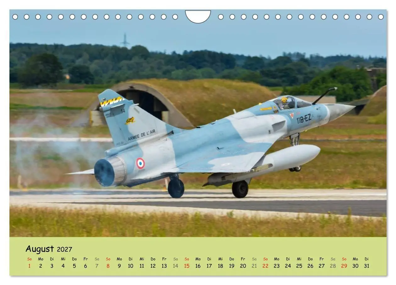 Bild: 9783569997981 | Luftüberlegenheit - Kampfjets in Aktion (Wandkalender 2027 DIN A4...