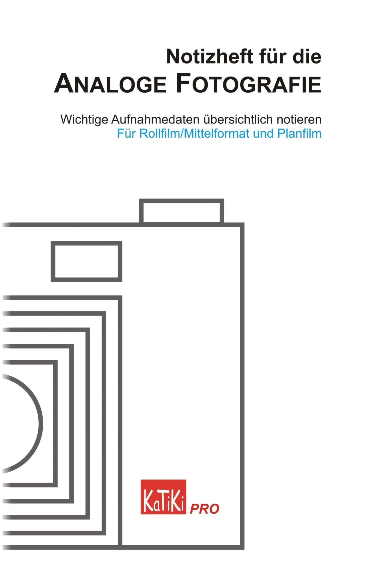 Notizheft für die Analoge Fotografie