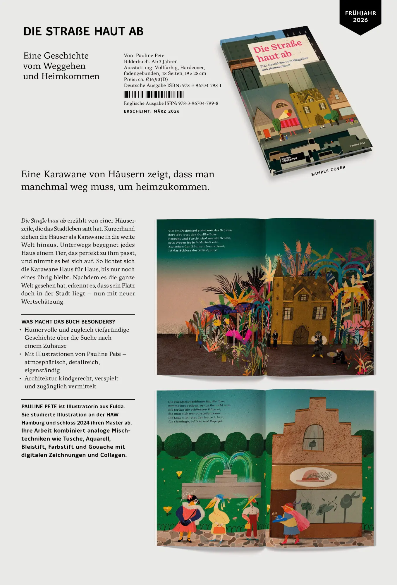 Bild: 9783967047981 | Das Haus zieht aus | Eine Geschichte vom Weggehen und Heimkommen