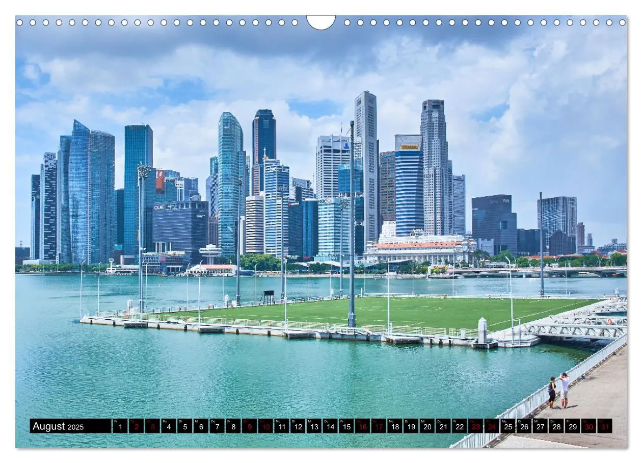 Bild: 9783435068081 | Singapur - Tradition trifft Moderne (Wandkalender 2025 DIN A3...