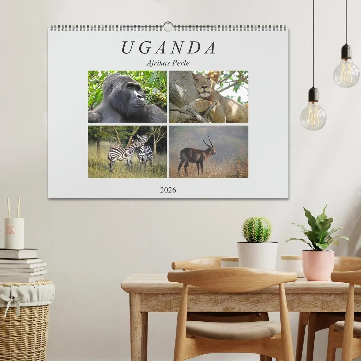 Bild: 9783457918081 | Afrikas Perle Uganda (Wandkalender 2026 DIN A2 quer), CALVENDO...