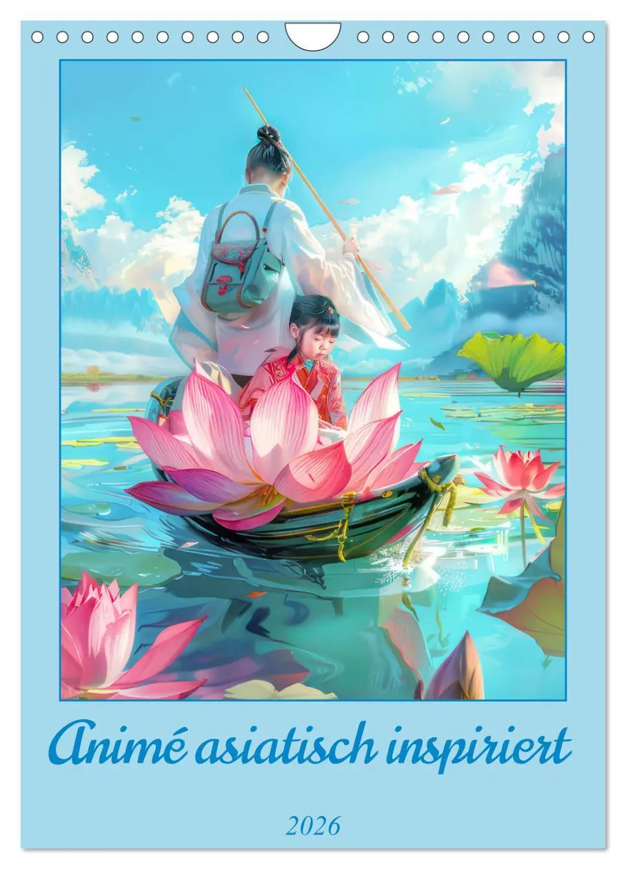 Cover: 9783516248081 | Animé asiatisch inspiriert (Wandkalender 2026 DIN A4 hoch),...