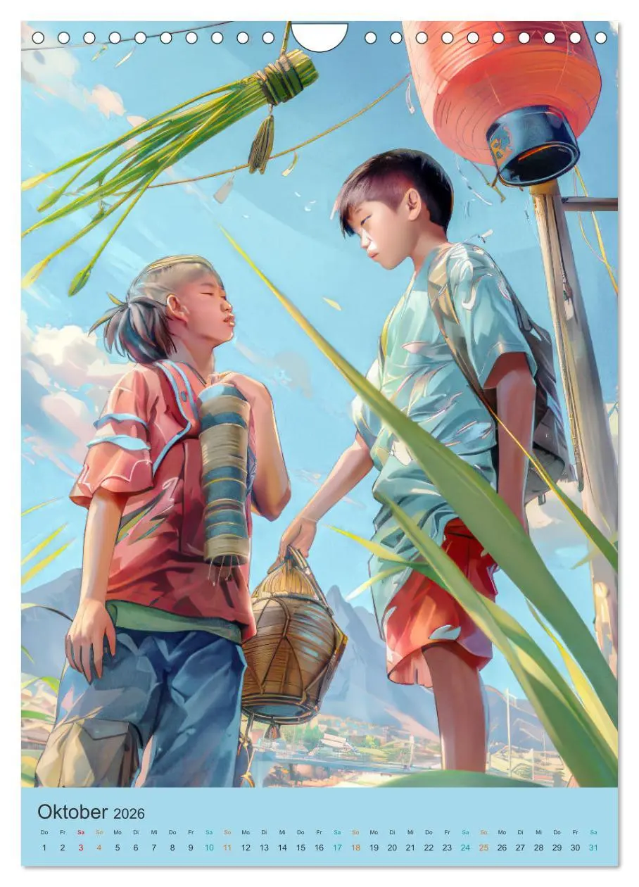 Bild: 9783516248081 | Animé asiatisch inspiriert (Wandkalender 2026 DIN A4 hoch),...