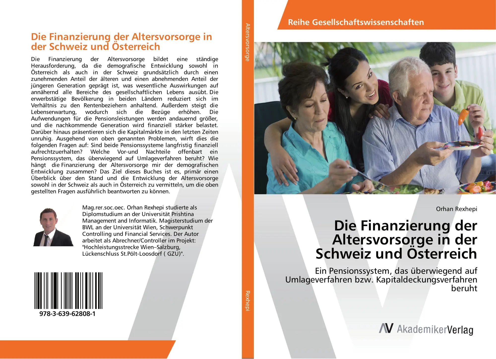 Cover: 9783639628081 | Die Finanzierung der Altersvorsorge in der Schweiz und Österreich