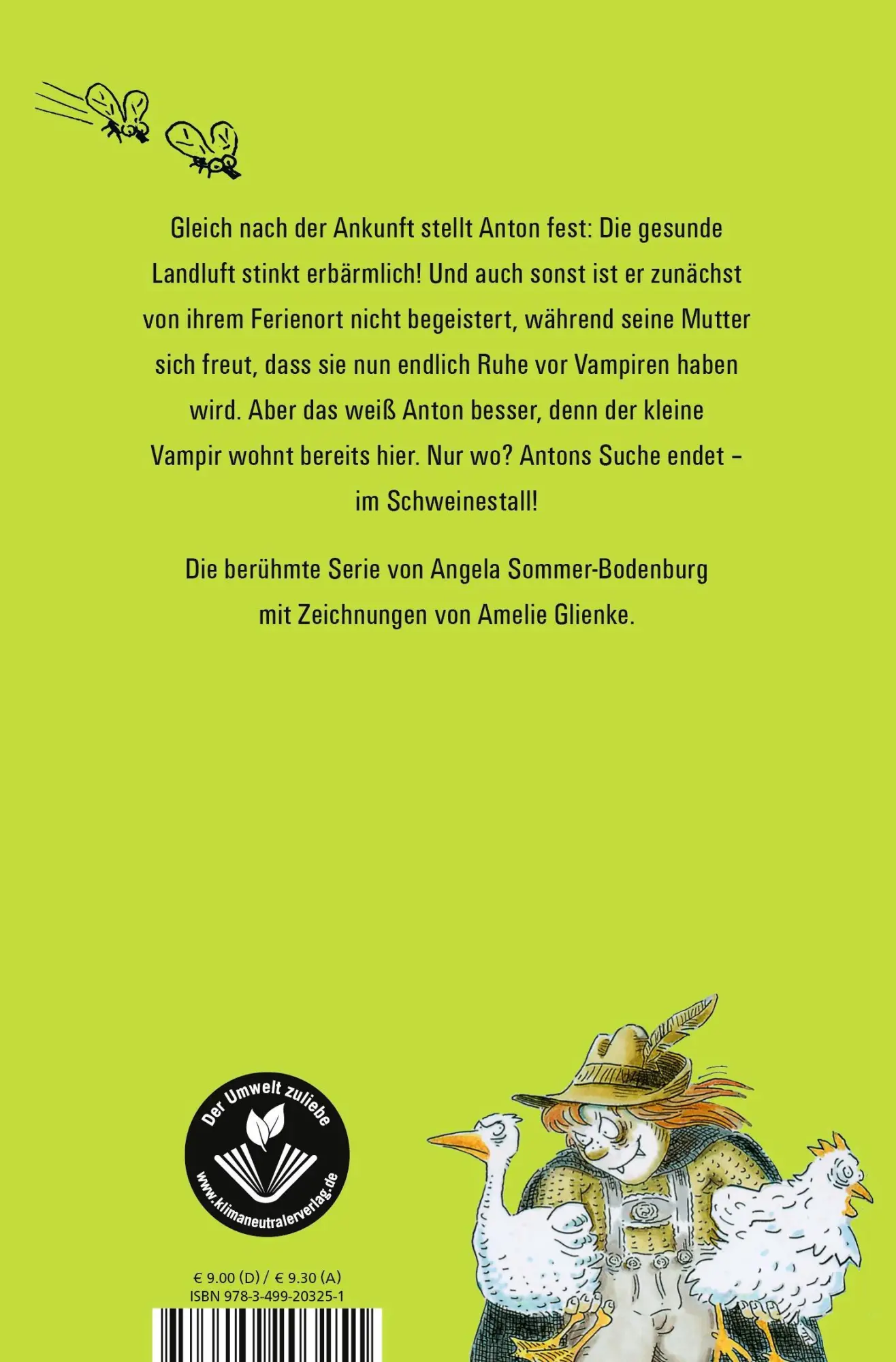 Rückseite: 9783733508081 | Der kleine Vampir auf dem Bauernhof | Angela Sommer-Bodenburg | Buch