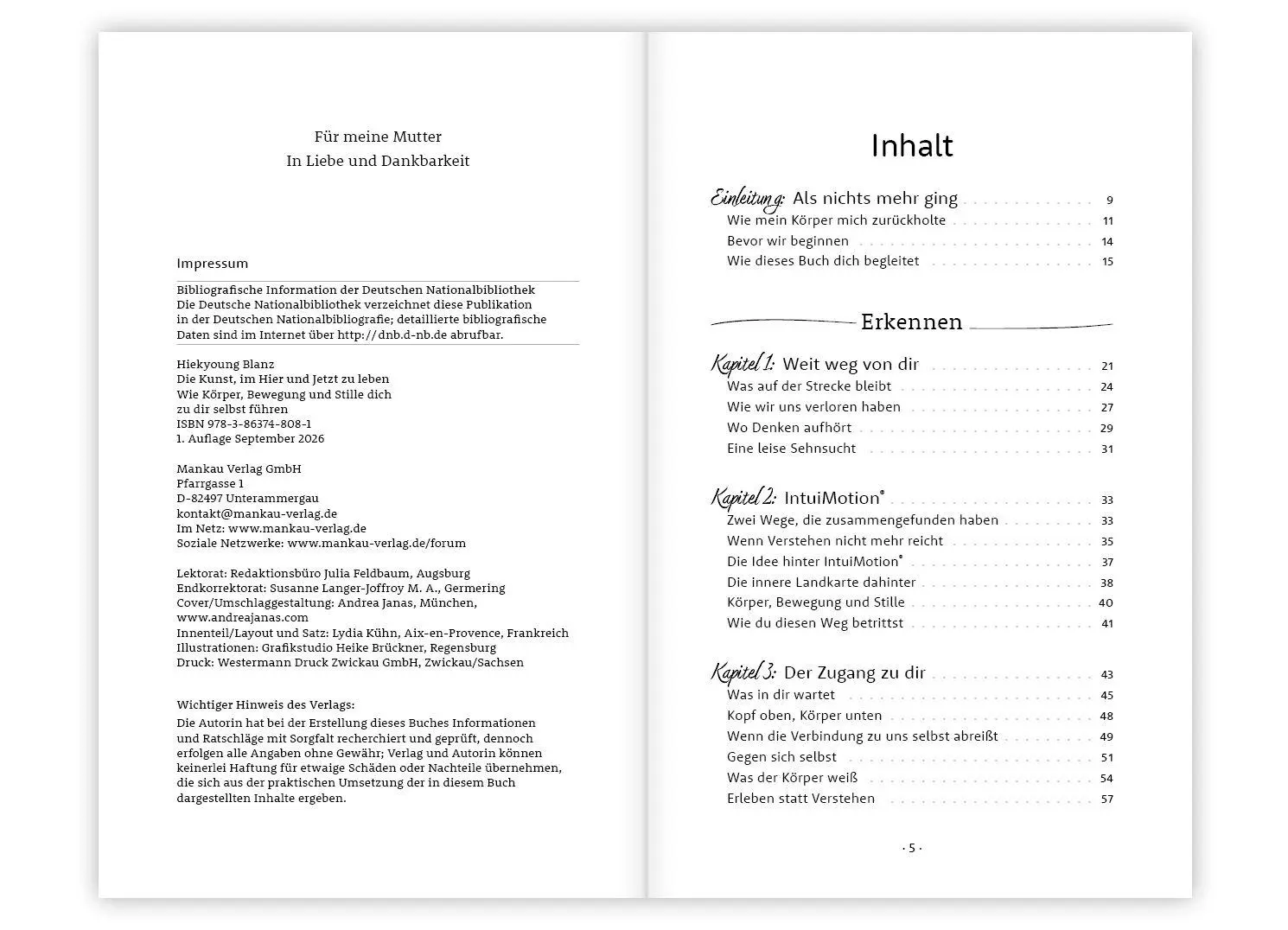 Bild: 9783863748081 | Die Kunst, im Hier und Jetzt zu leben | Hiekyoung Blanz | Taschenbuch