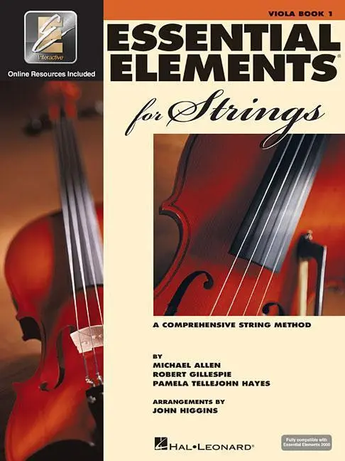 Cover: 9780634038181 | Essential Elements for Strings Viola Book 1 Beginner Viola Sheet...