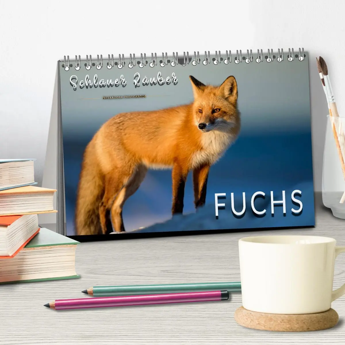 Bild: 9783457838181 | Fuchs - schlauer Räuber (Tischkalender 2026 DIN A5 quer), CALVENDO...
