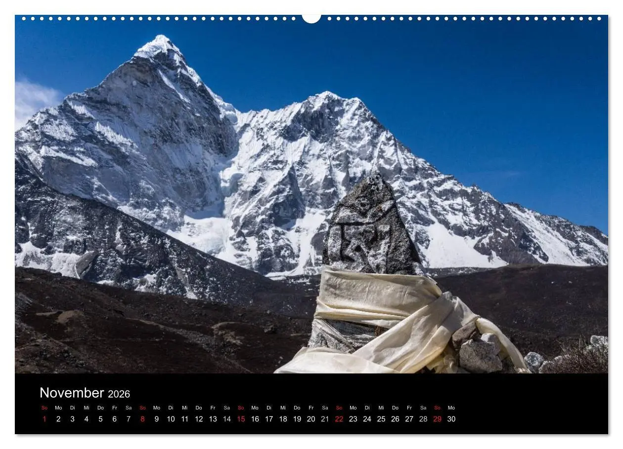 Bild: 9783516098181 | Buddhismus im Himalaya (Wandkalender 2026 DIN A2 quer), CALVENDO...