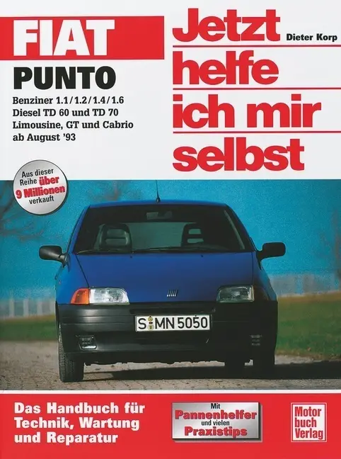 Cover: 9783613018181 | Fiat Punto (ab August '93) | Dieter Korp | Taschenbuch | 240 S. | 1998