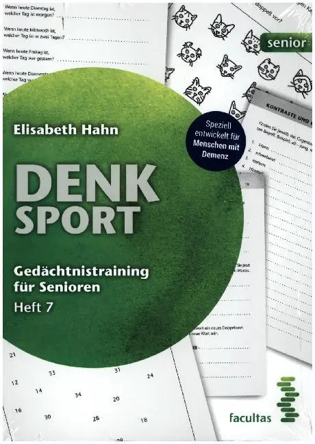 Cover: 9783708918181 | Denksport | Gedächtnistraining für Senioren, Heft 7 | Elisabeth Hahn